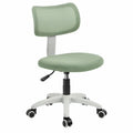 Verstelbare bureaustoel groen/wit/zwart met mesh rugleuning, 48 x 50 x 82-92 cm